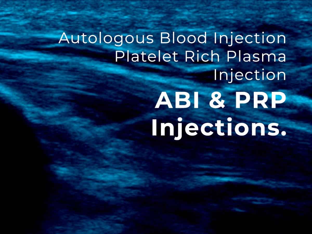 ABI & PRP Injections - Patient Guide