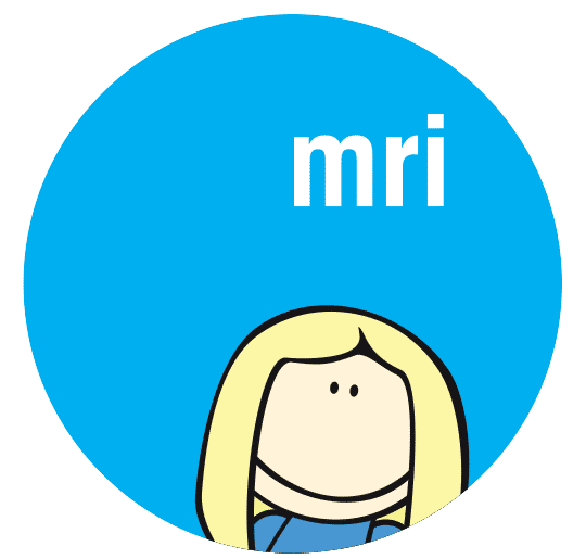 MRI imaging animated logo