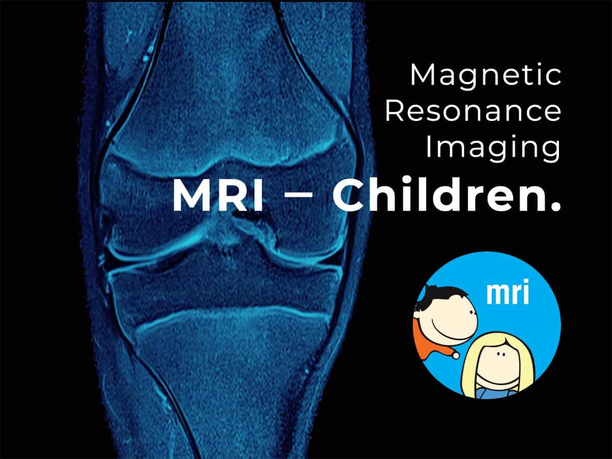 MRI scan of a child